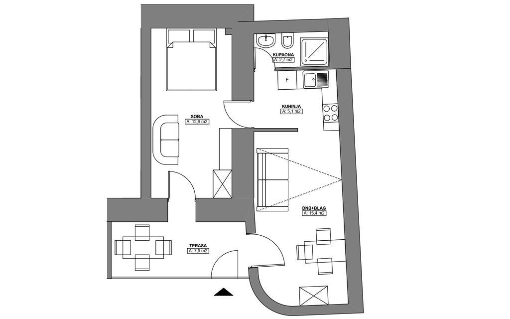 Apartments Ruzica Zaostrog Luaran gambar